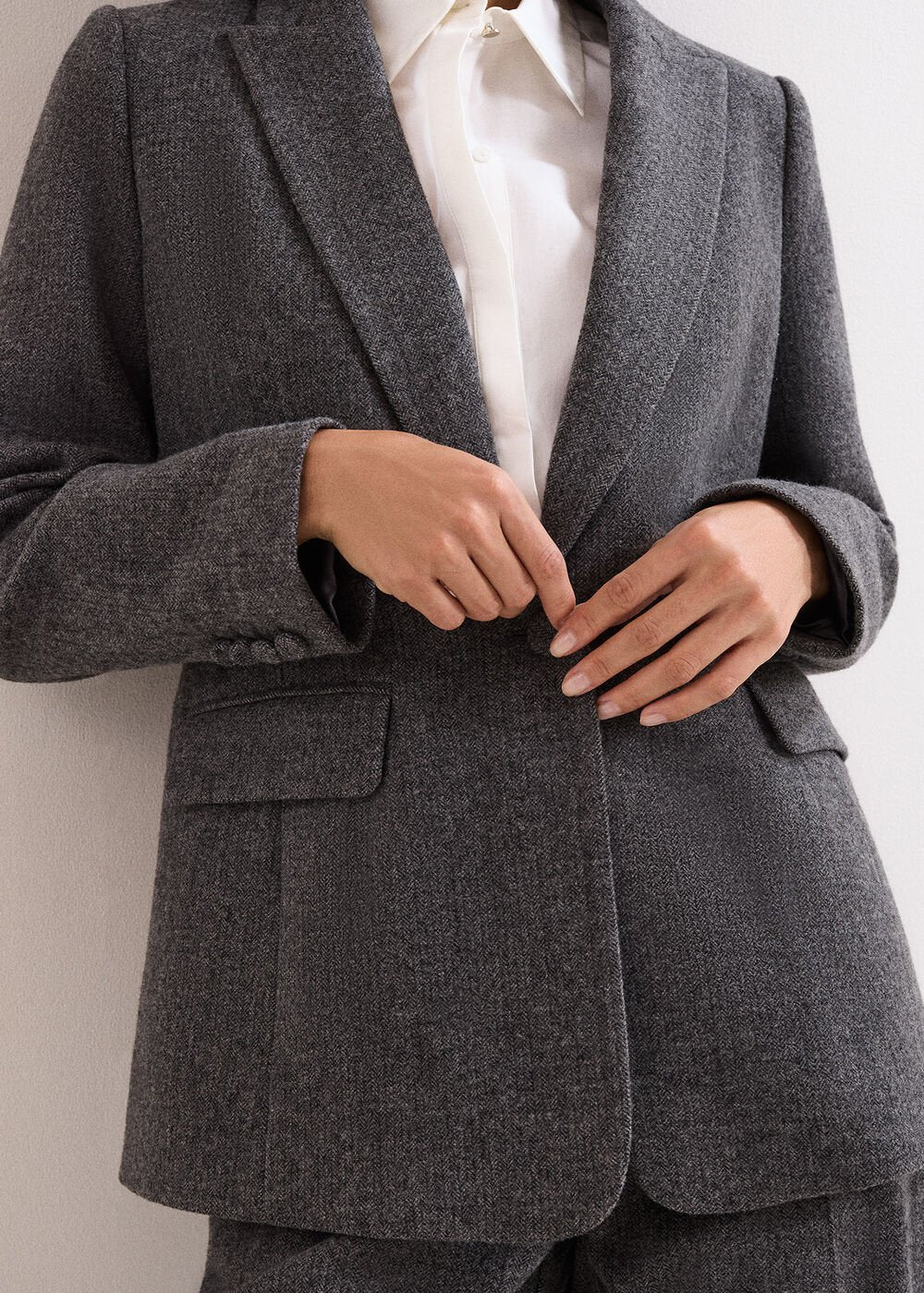 Anise Suit Jacket Grey