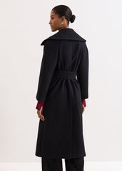 Annabel Collar Coat Black