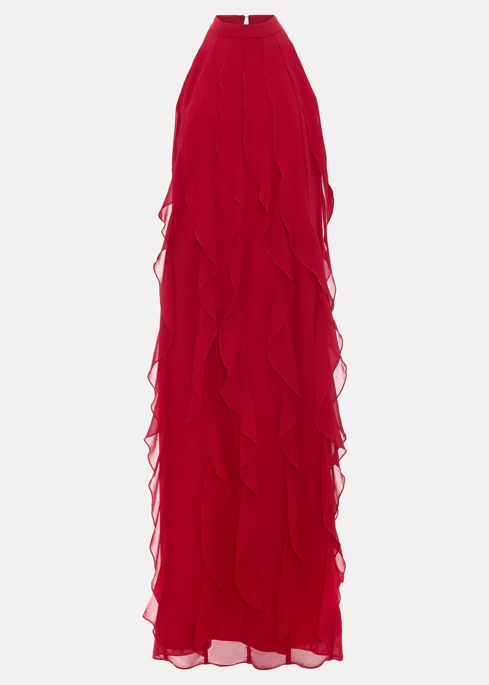 Helena Red Maxi Dress Red