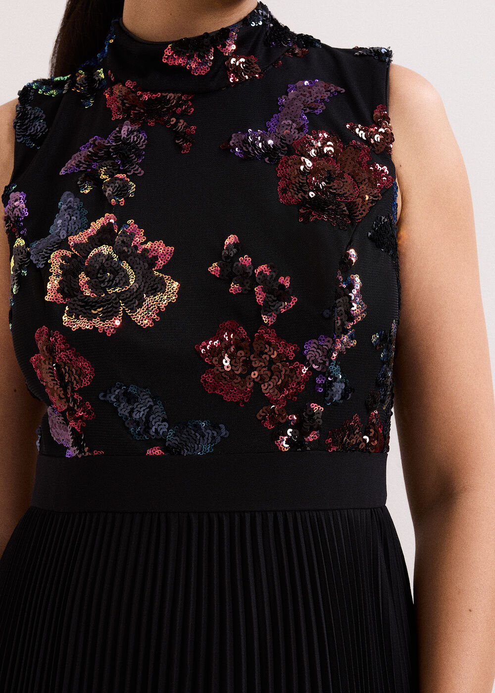 Petite Lela Dress Black