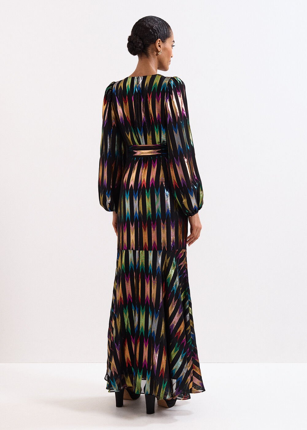 Ellia Shimmer Dress Multi