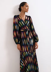Ellia Shimmer Dress Multi