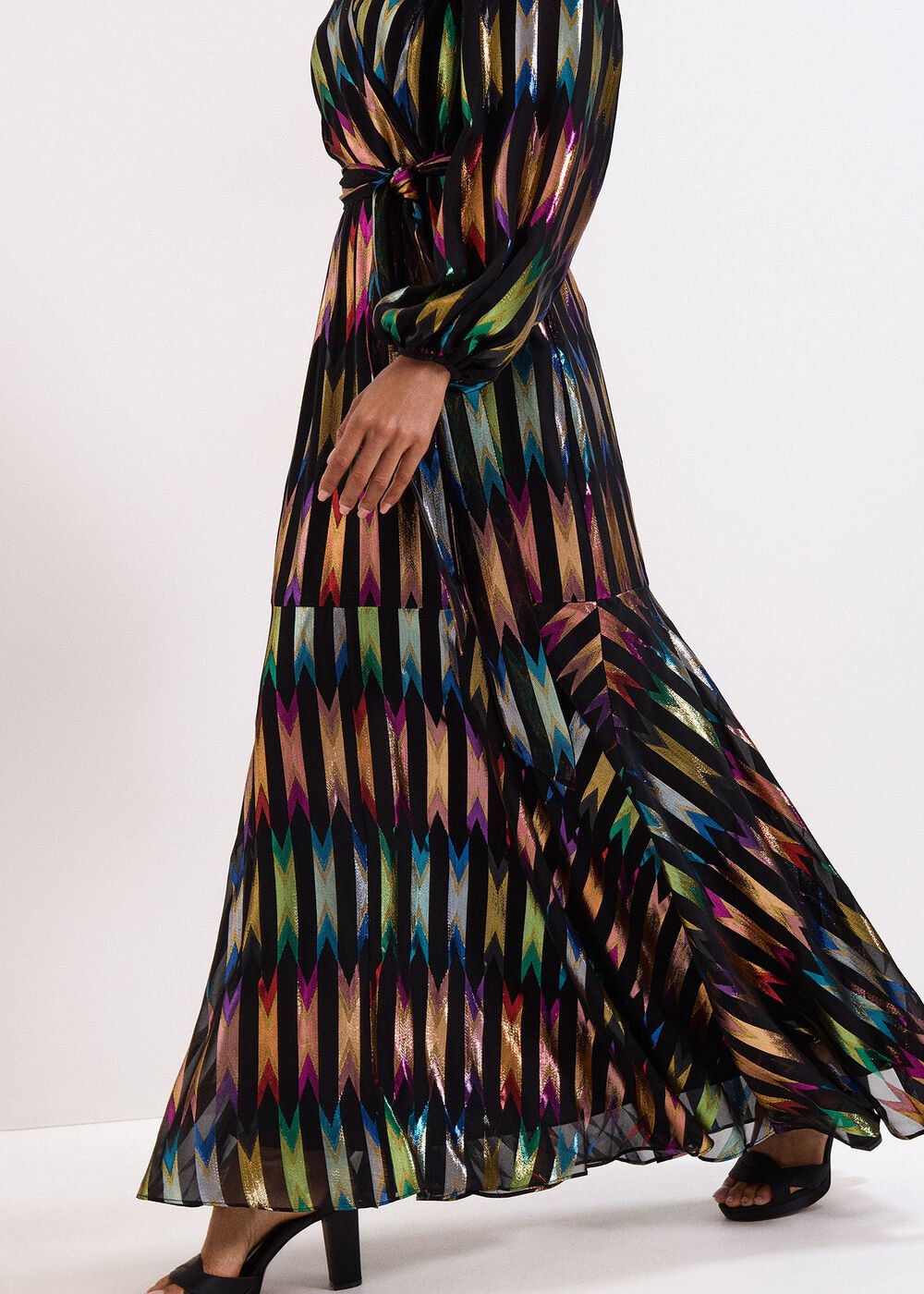 Ellia Shimmer Dress Multi