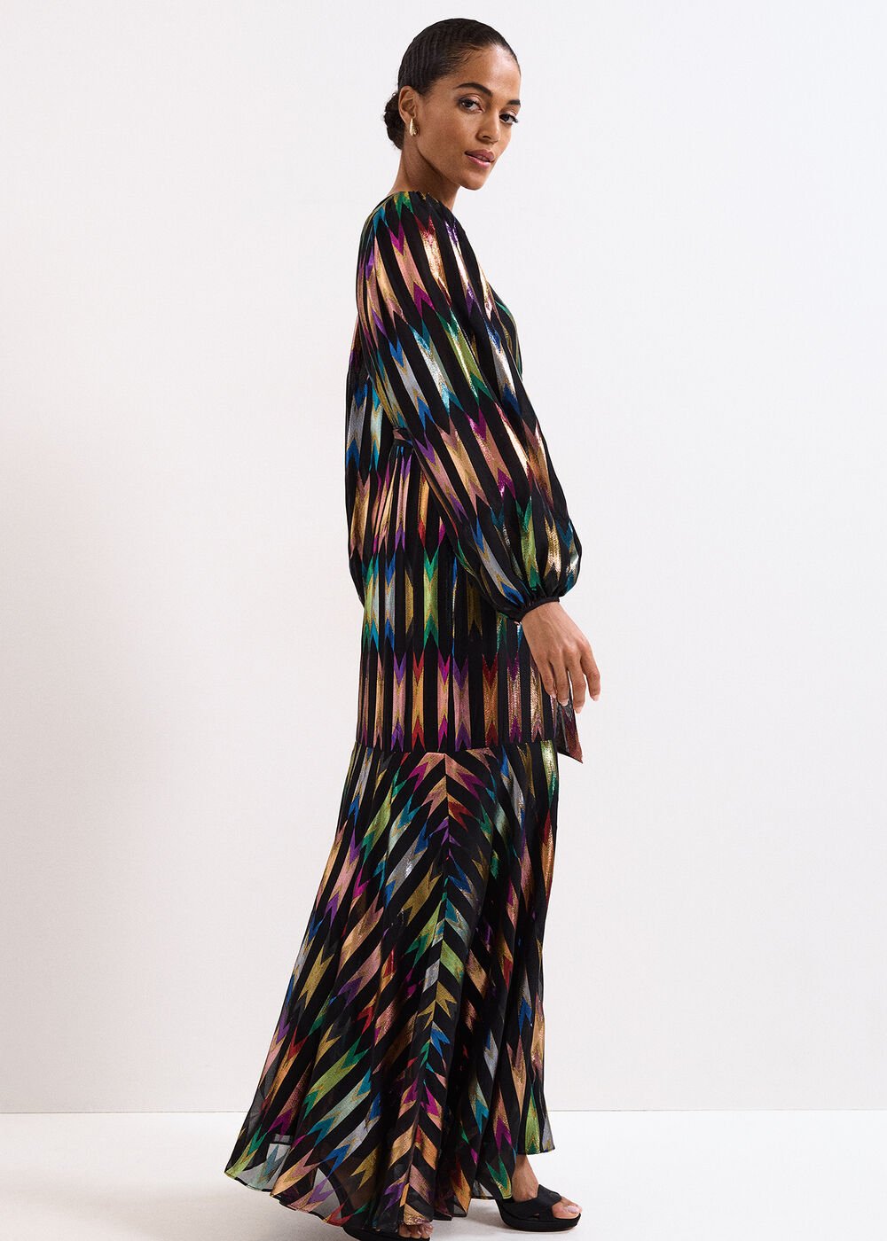 Ellia Shimmer Dress Multi