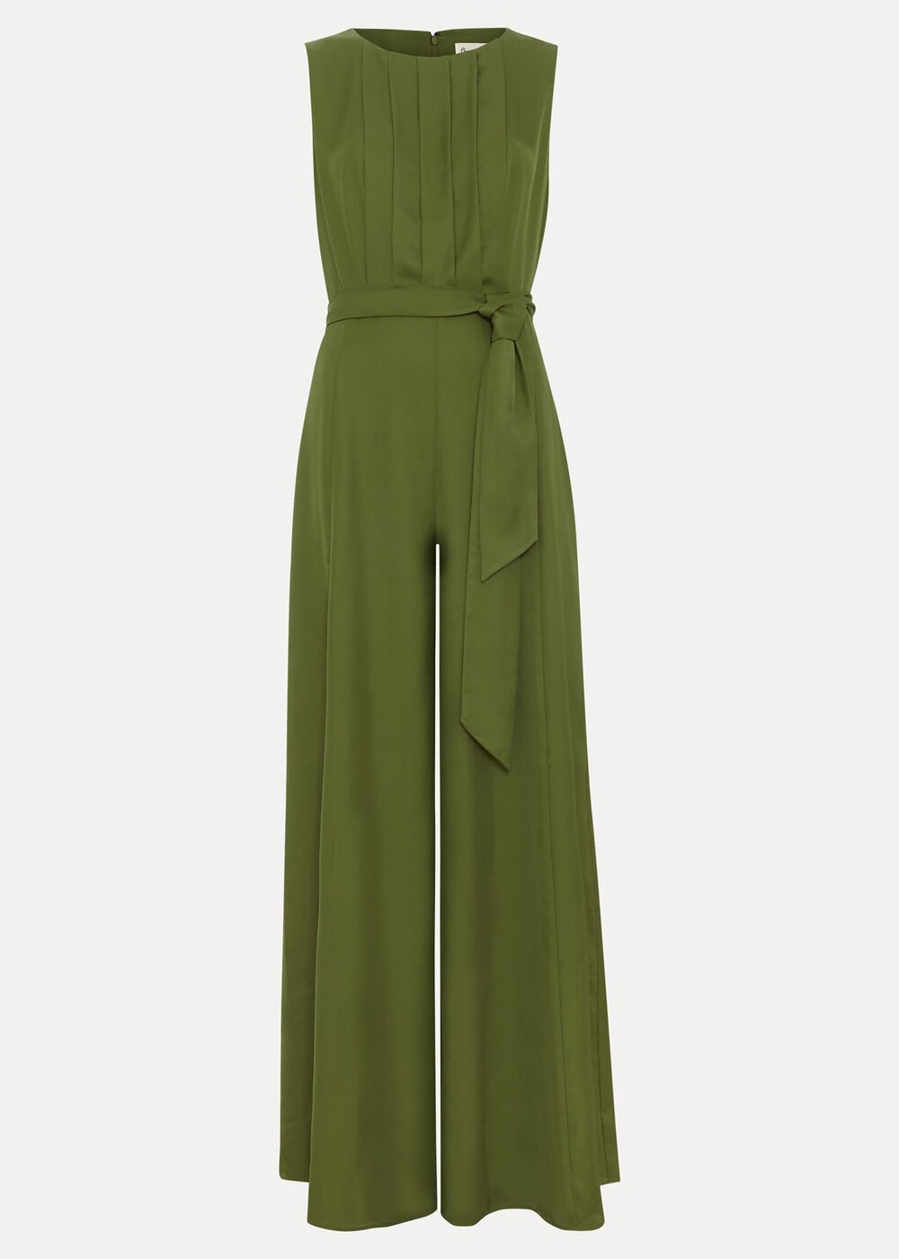 Janine Green Wide Leg Jumpsuit Green