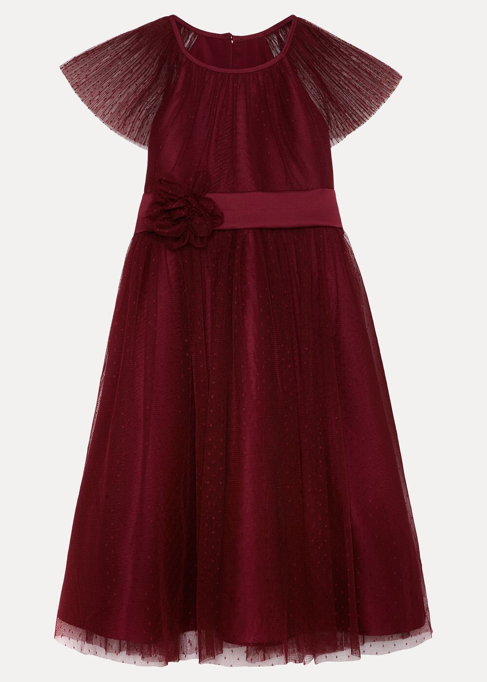 Melody Sequin Dress Burgundy