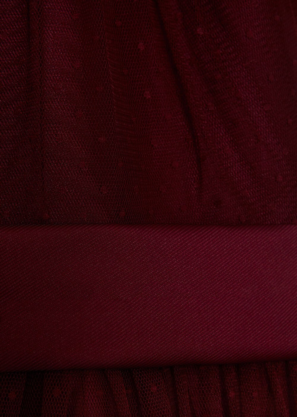 Melody Sequin Dress Burgundy