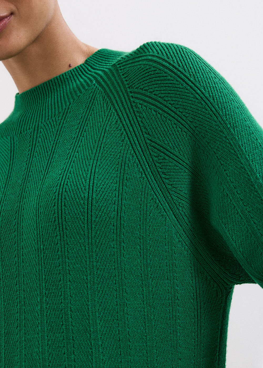 Eleana Green Knit Dress Green
