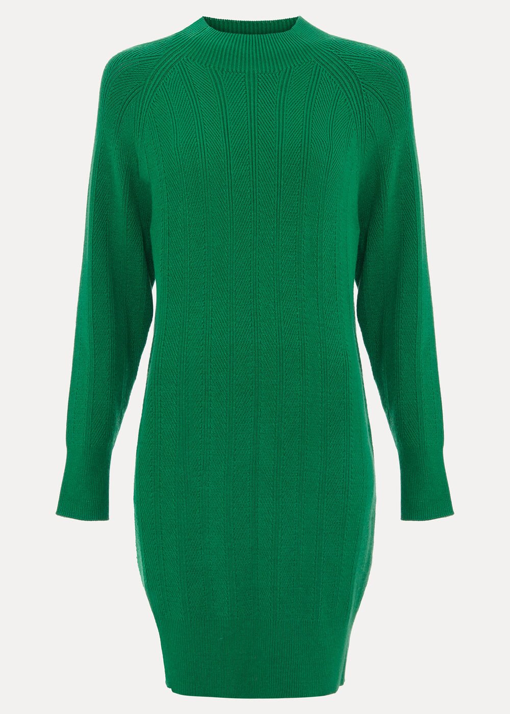 Eleana Green Knit Dress Green