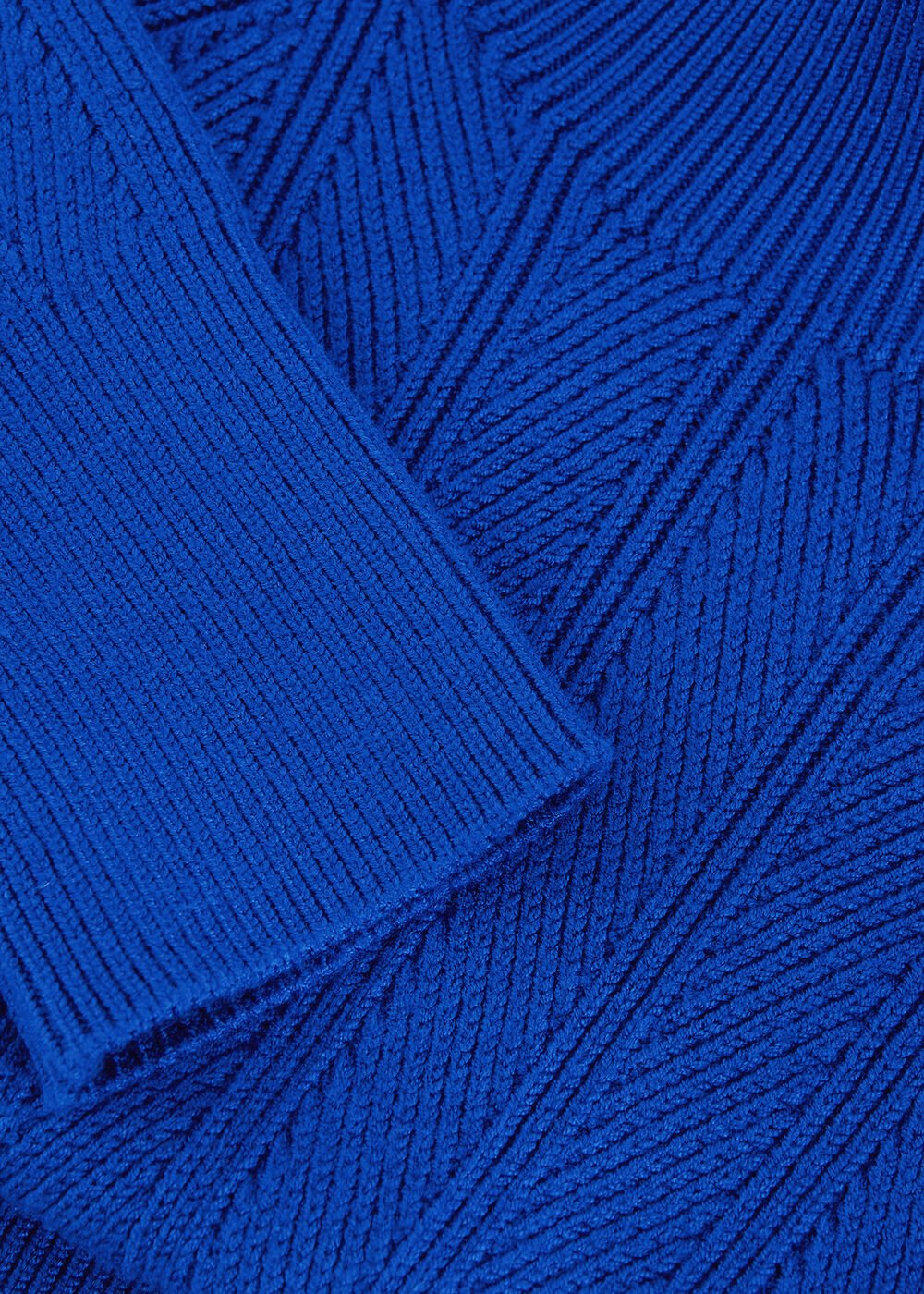 Eleana Blue Knit Dress Blue