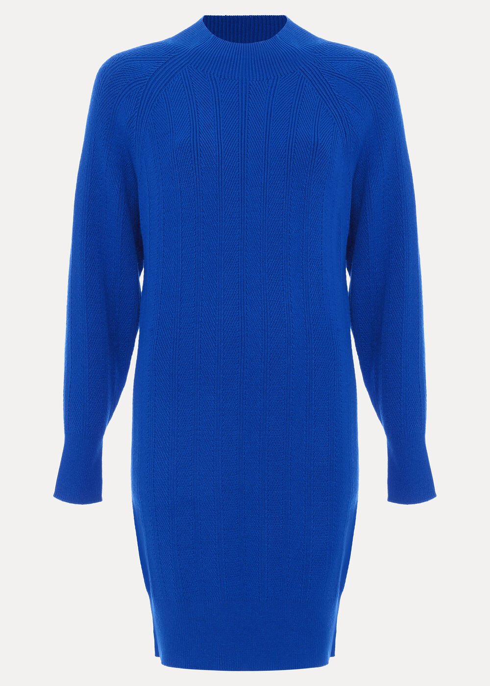 Eleana Blue Knit Dress Blue