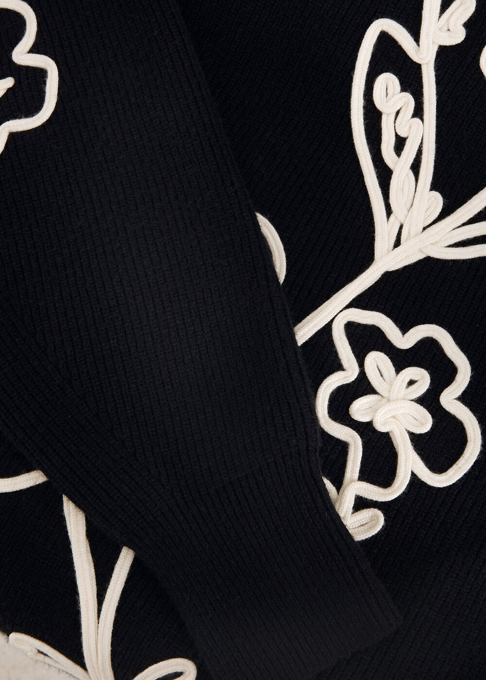 Rosa Jumper Dress Black/Ivory
