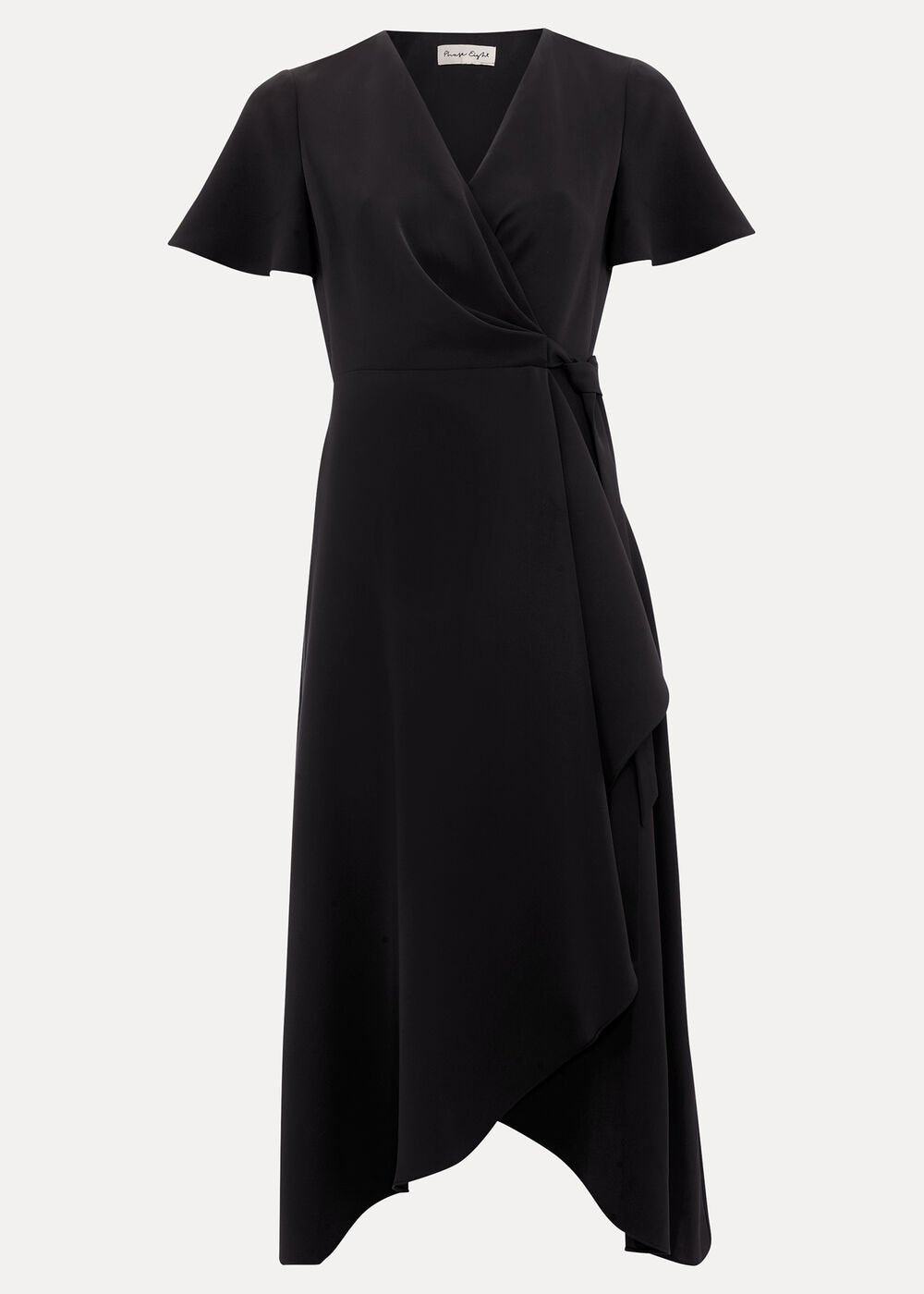 Julissa Wrap Dress Black