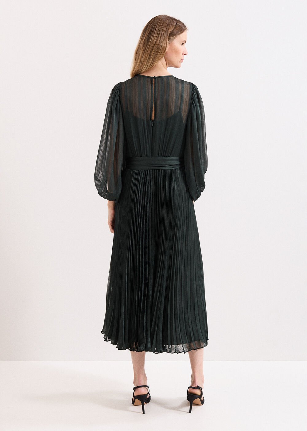 Petite Lucie Dress Green