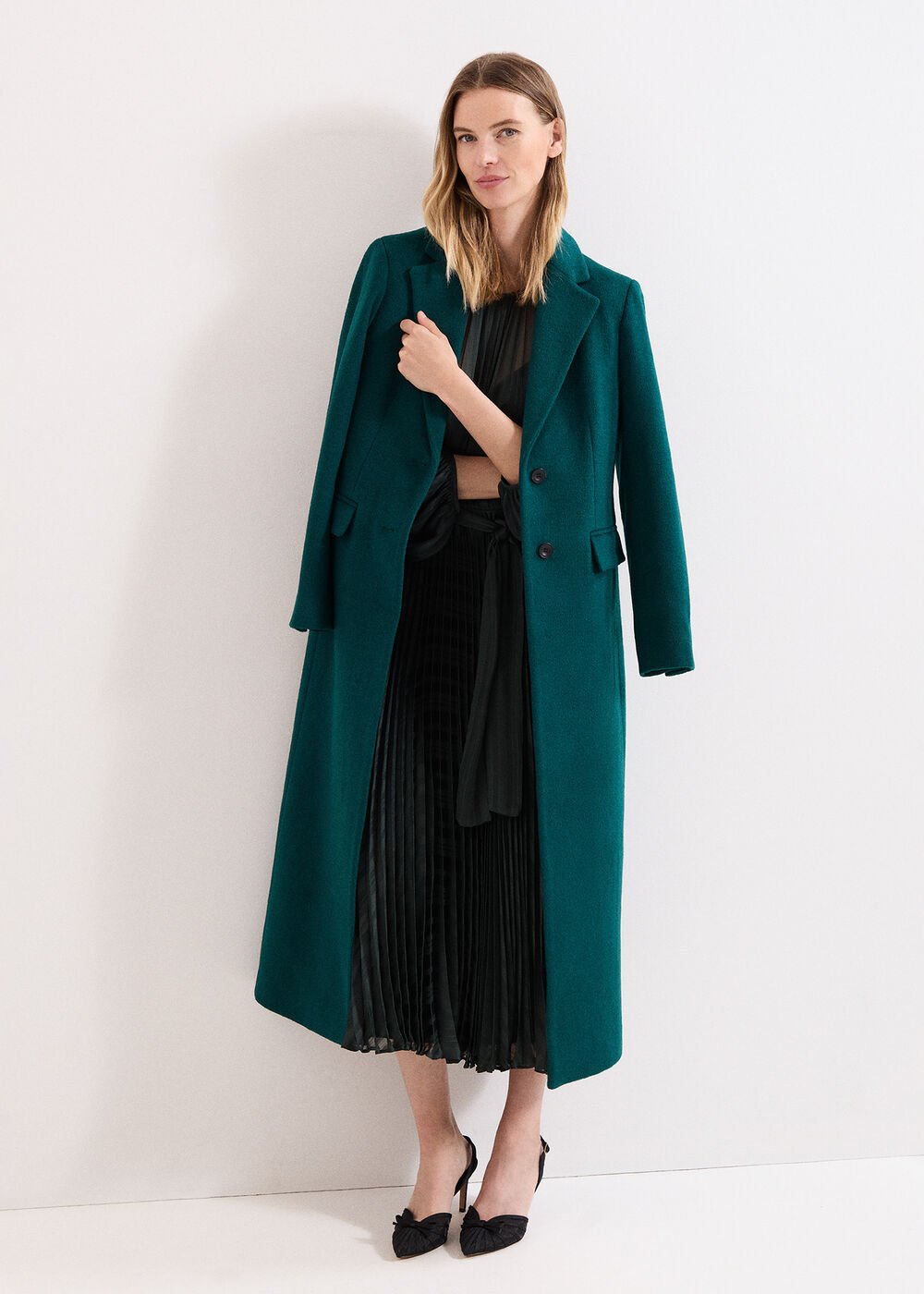 Petite Lucie Dress Green