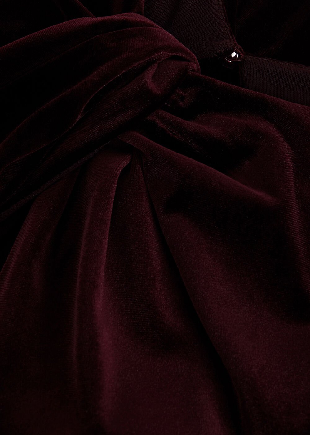 Petite Ava Dress Burgundy