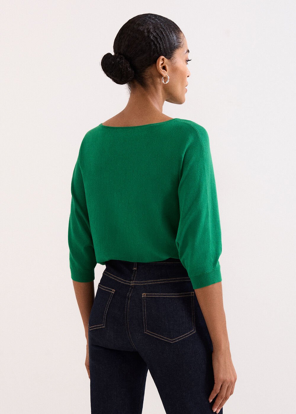 Cristine Knit Jumper Green