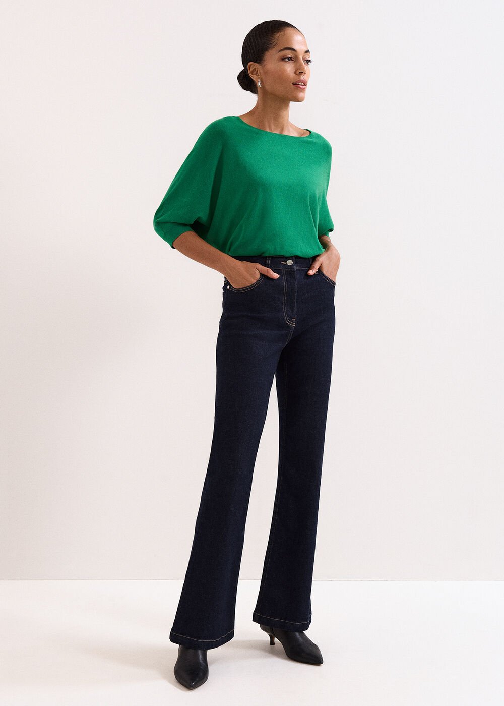 Cristine Knit Jumper Green