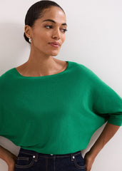 Cristine Knit Jumper Green