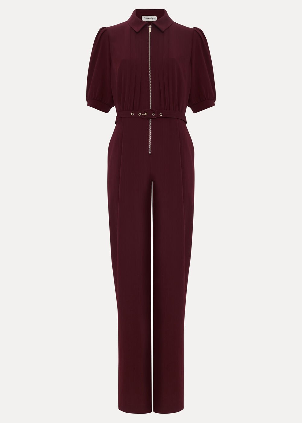 Petite Candice Jumpsuit Burgundy