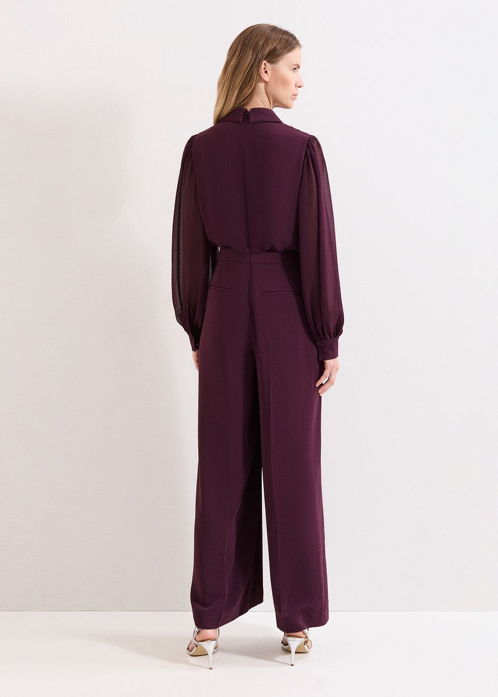 Emily Jumpsuit Burgundy