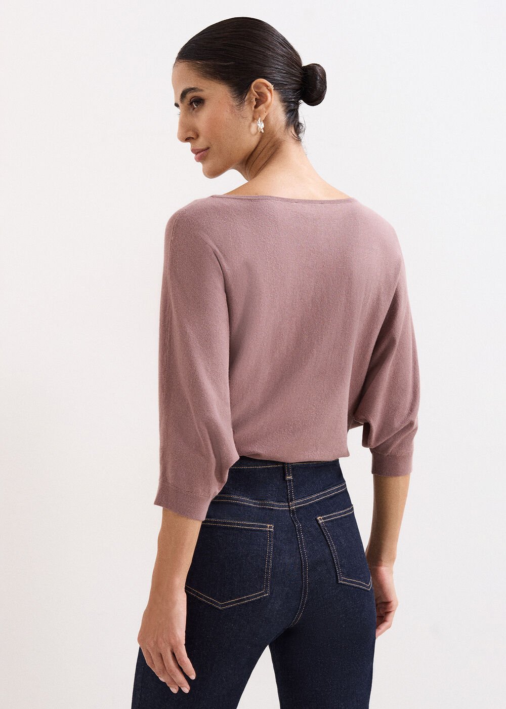 Cristine Knit Jumper Brown