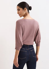 Cristine Knit Jumper Brown