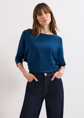 Cristine Knit Jumper Blue