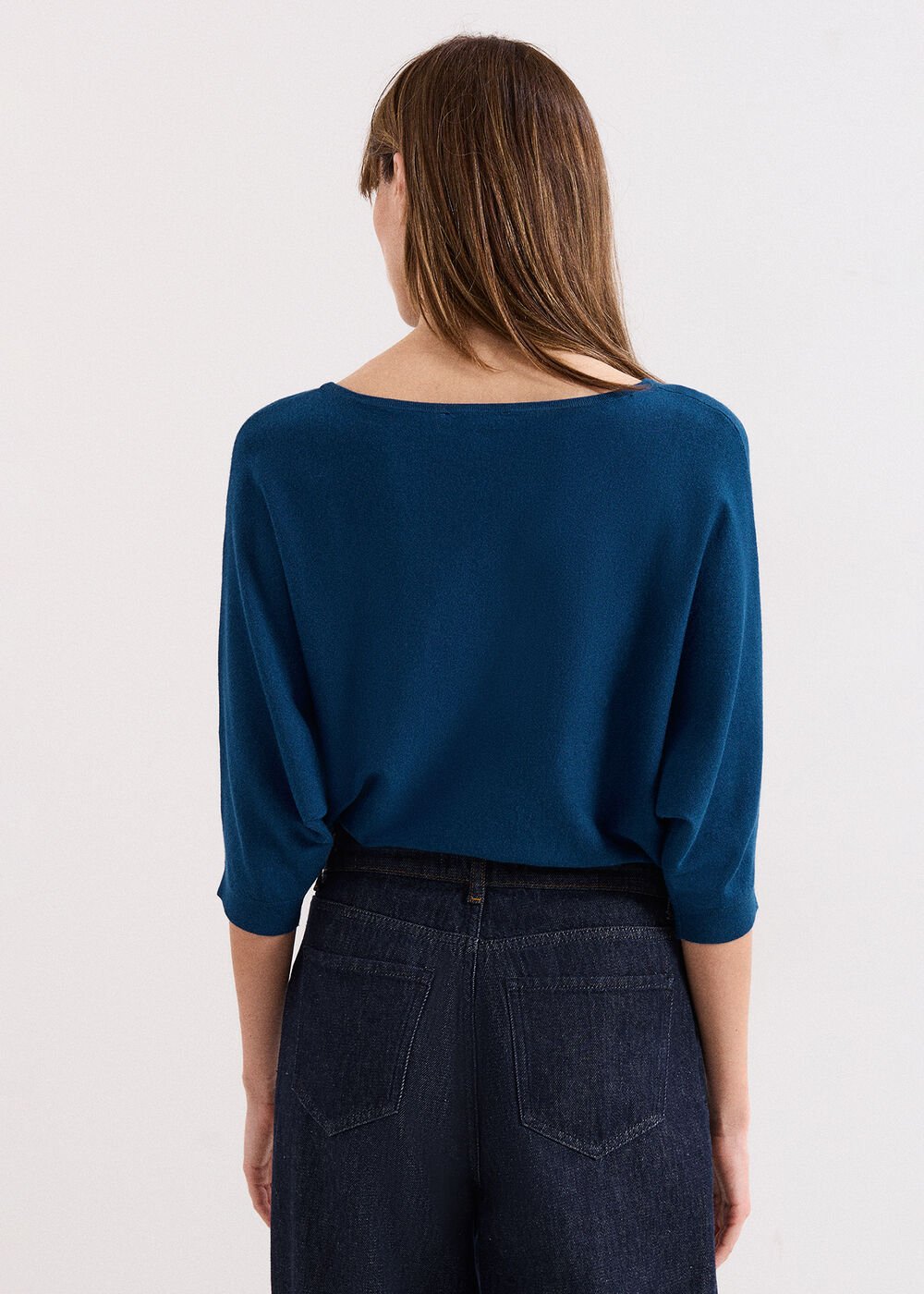 Cristine Knit Jumper Blue