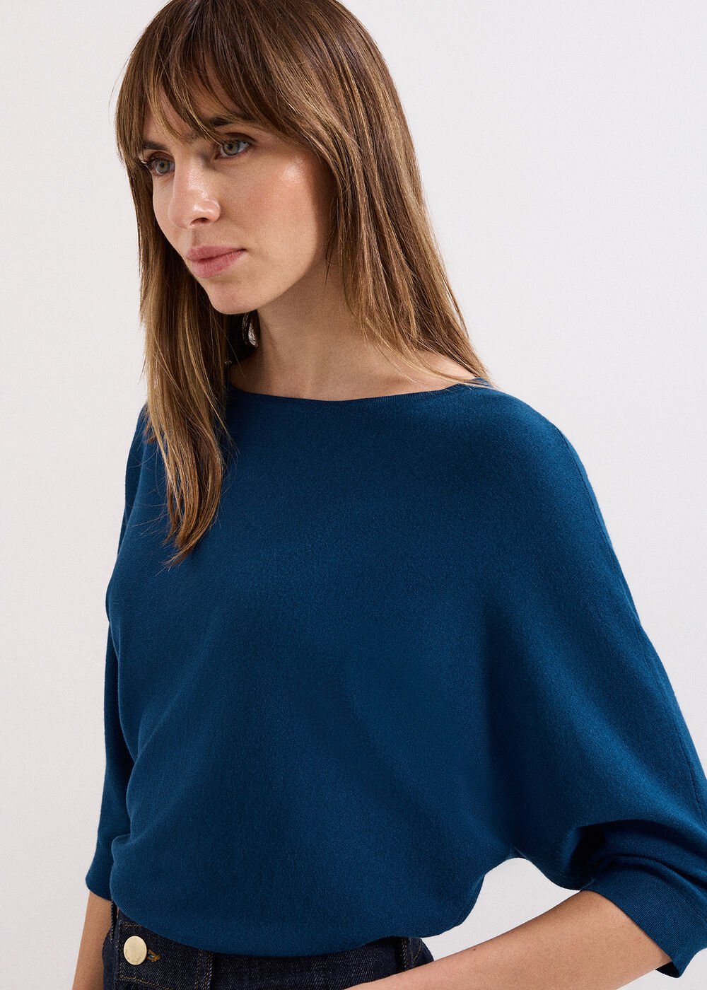 Cristine Knit Jumper Blue