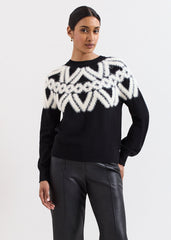Karla Jumper Black/Ivory