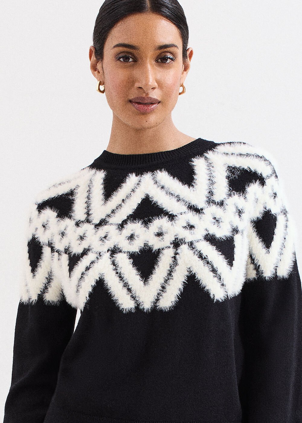 Karla Jumper Black/Ivory