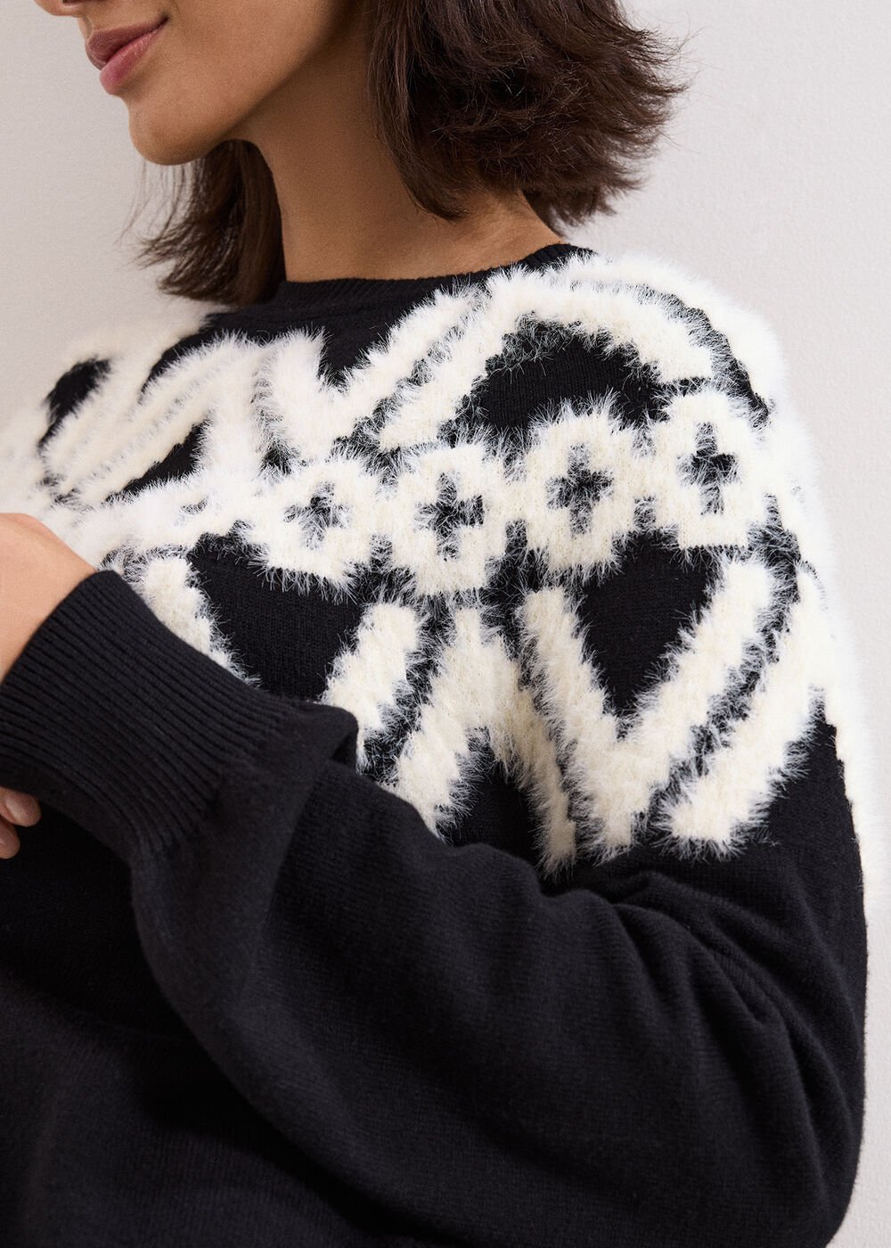 Karla Jumper Black/Ivory