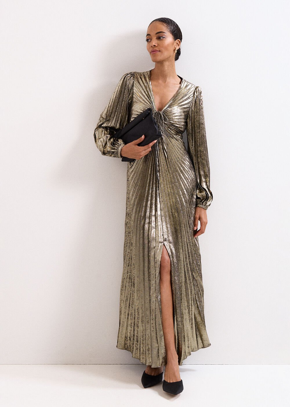 Ellen Maxi Dress Gold