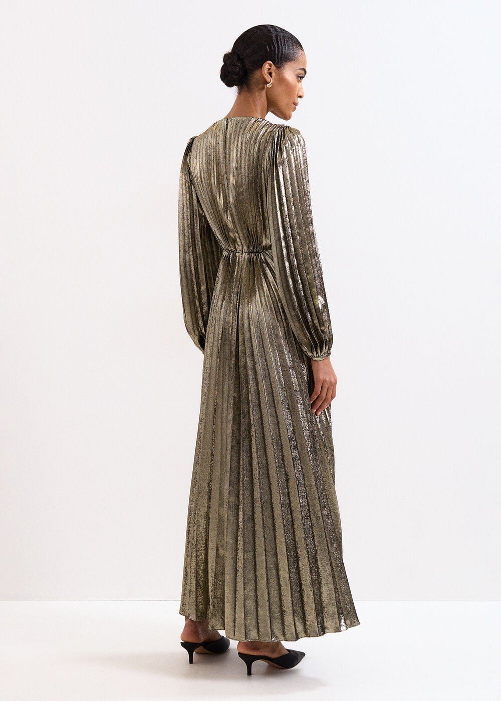 Ellen Maxi Dress Gold