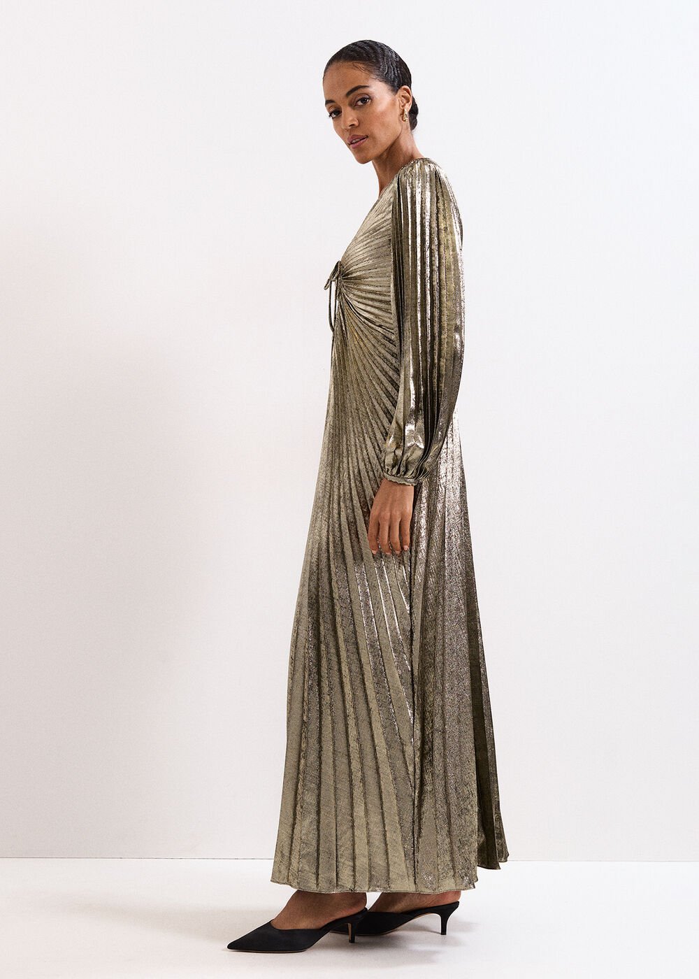 Ellen Maxi Dress Gold