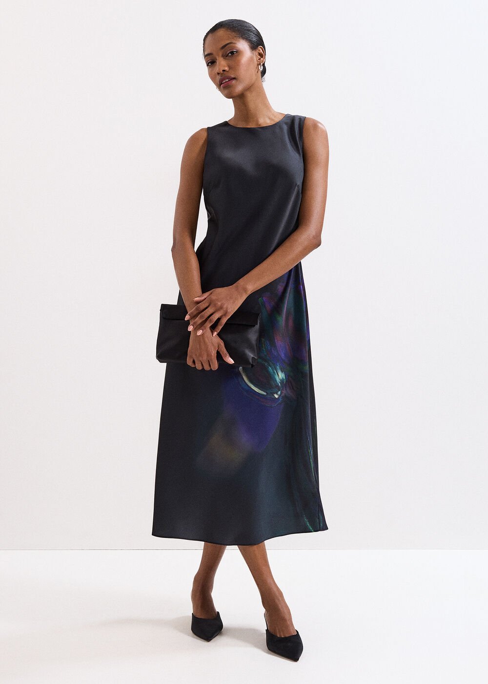 Felicity Floral Dress Black