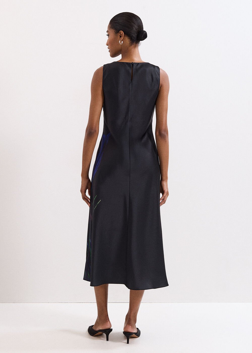 Felicity Floral Dress Black