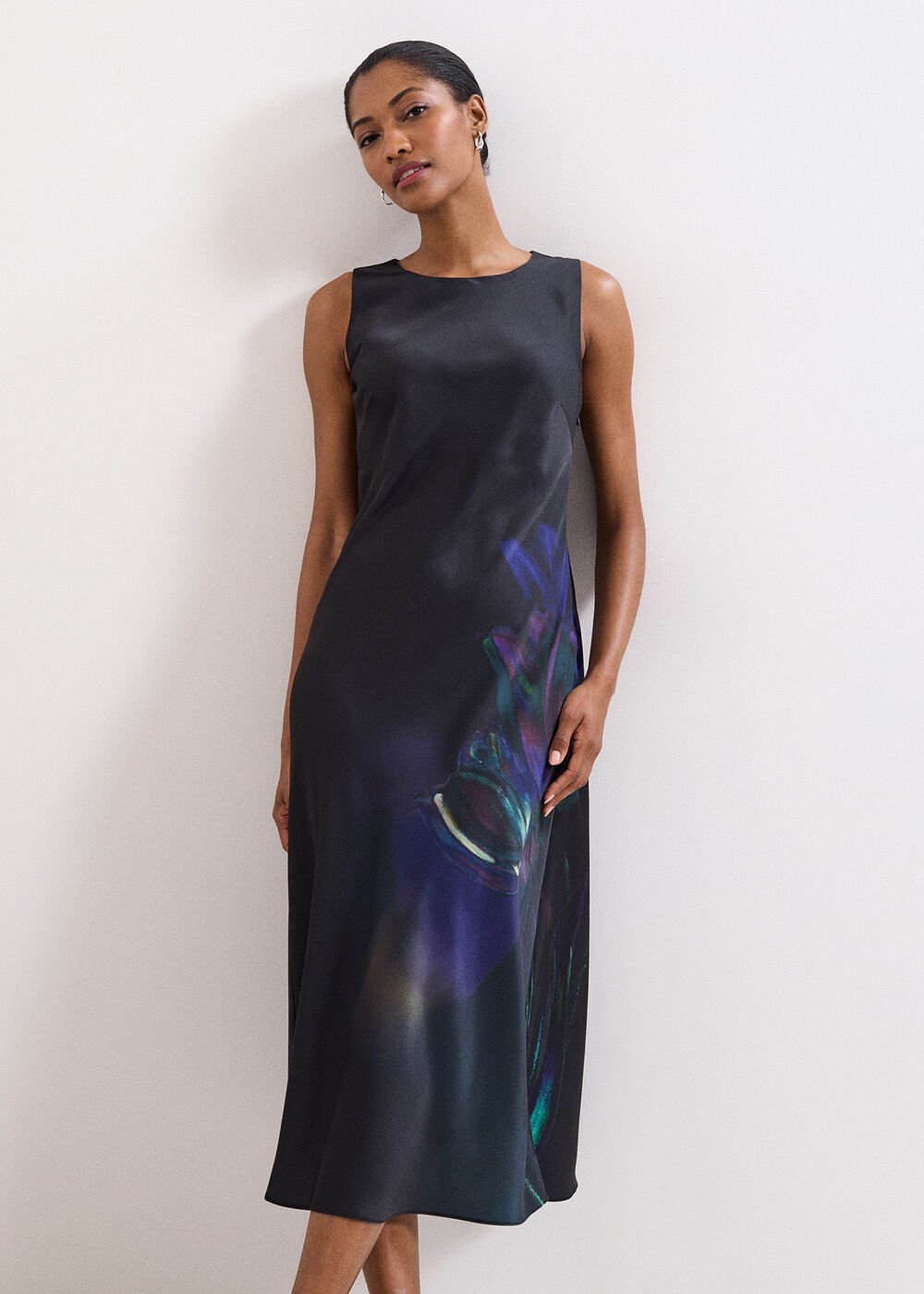 Felicity Floral Dress Black