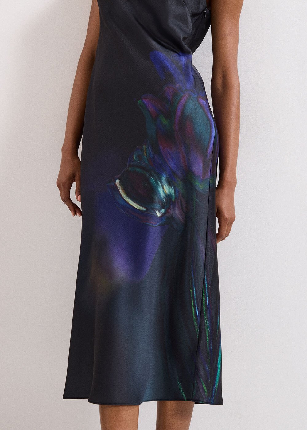 Felicity Floral Dress Black