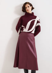Stephanie Jumper Burgundy