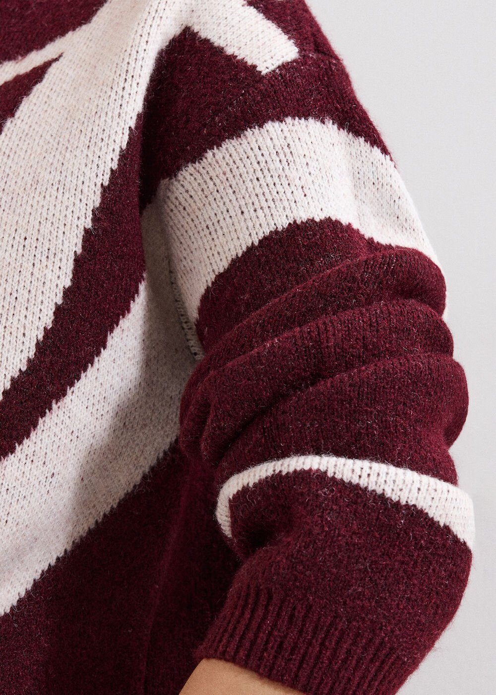 Stephanie Jumper Burgundy