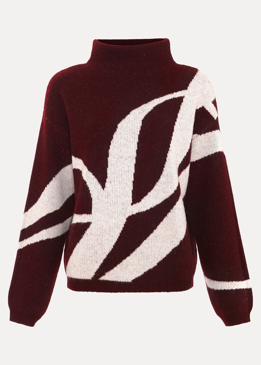 Stephanie Jumper Burgundy
