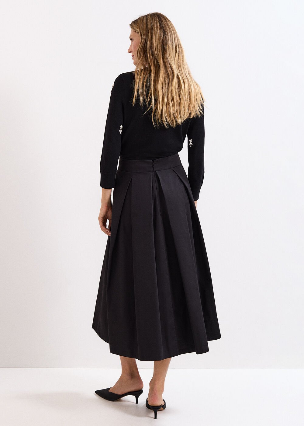 Petite Trinity Skirt Black
