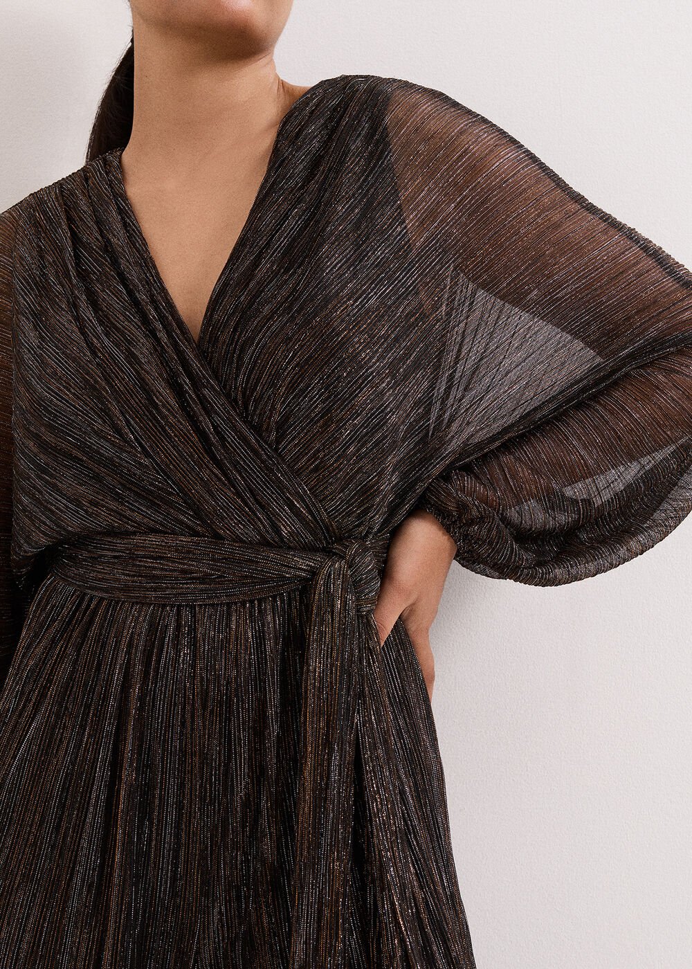 Petite Rachel Jumpsuit Gold