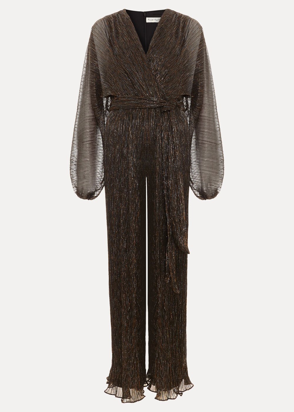 Petite Rachel Jumpsuit Gold