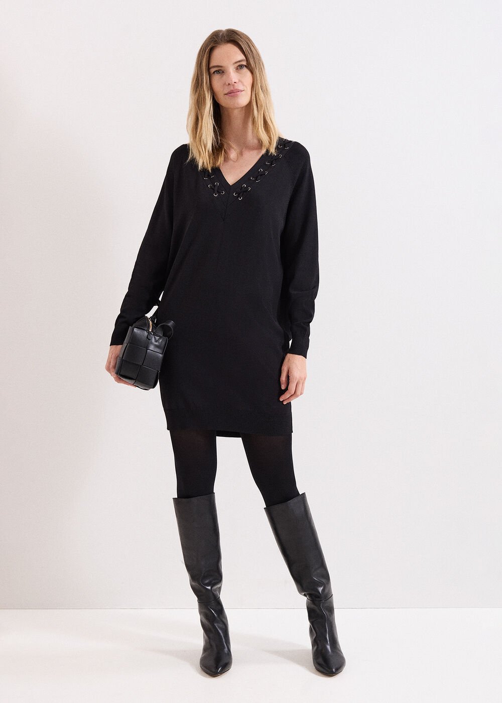 Senita Black Tunic Black