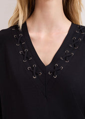 Senita Black Tunic Black