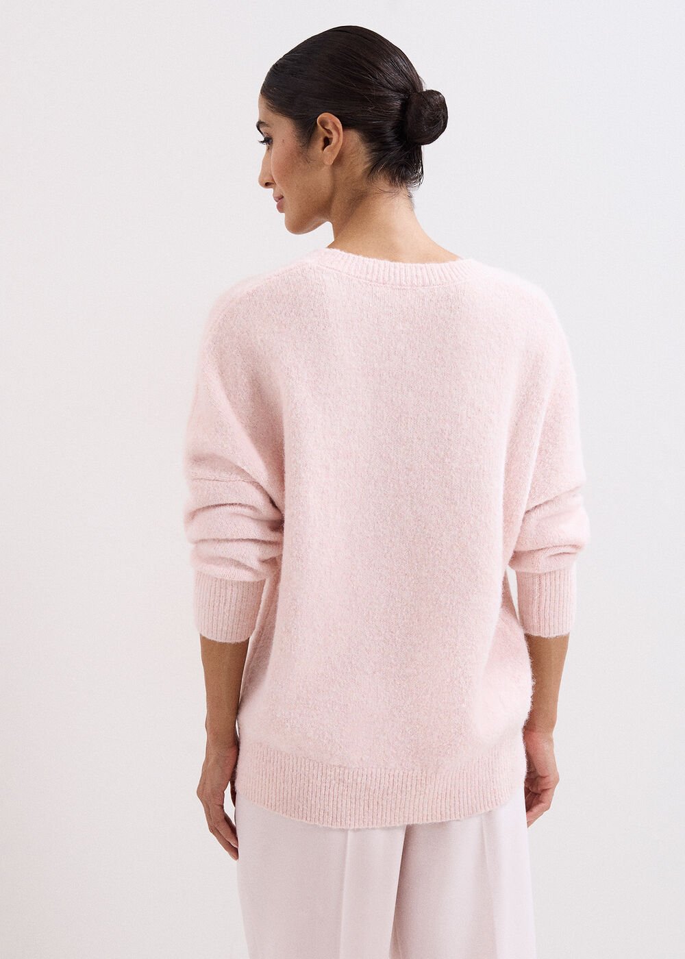 Leah Cosy Jumper Pink