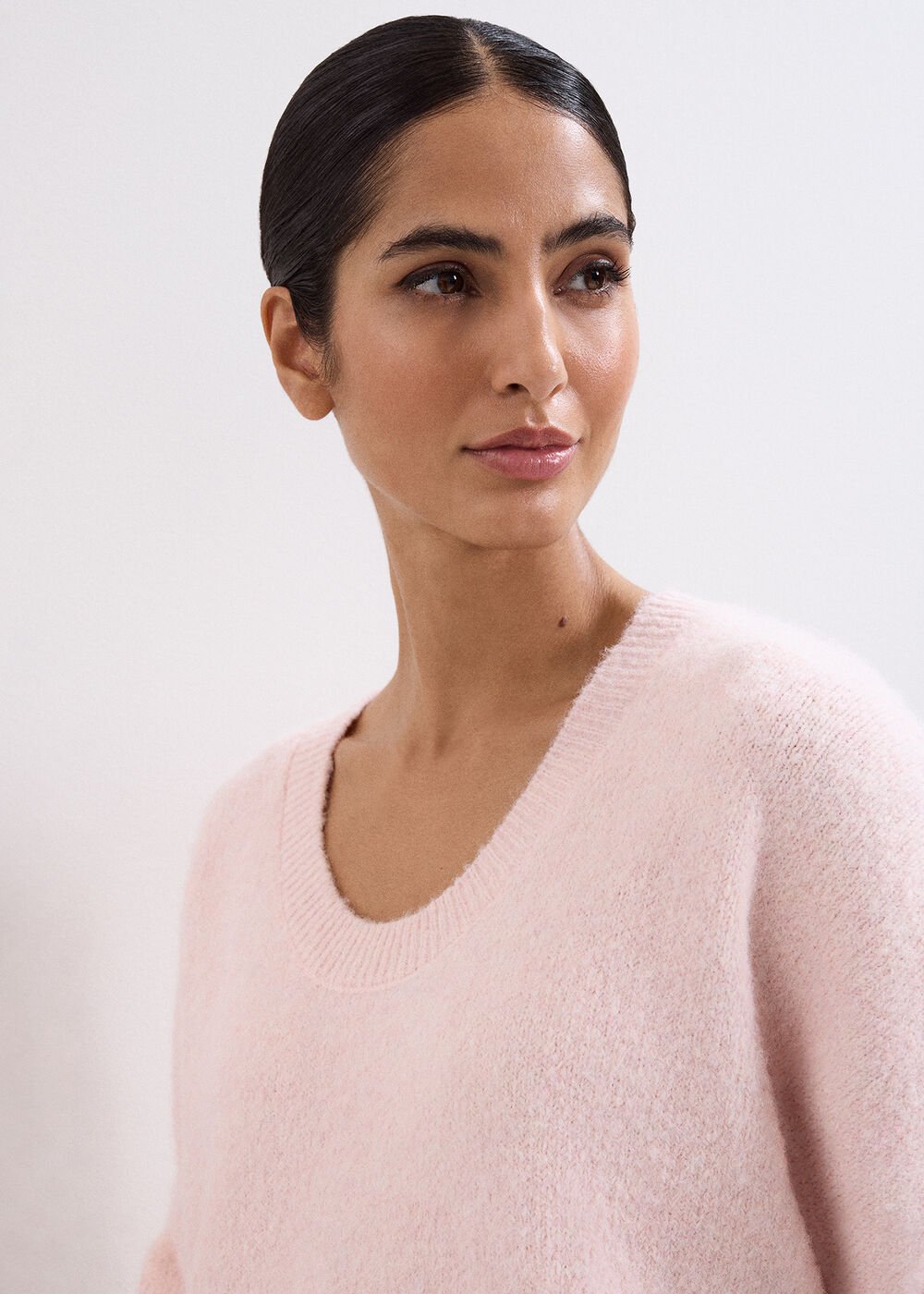 Leah Cosy Jumper Pink